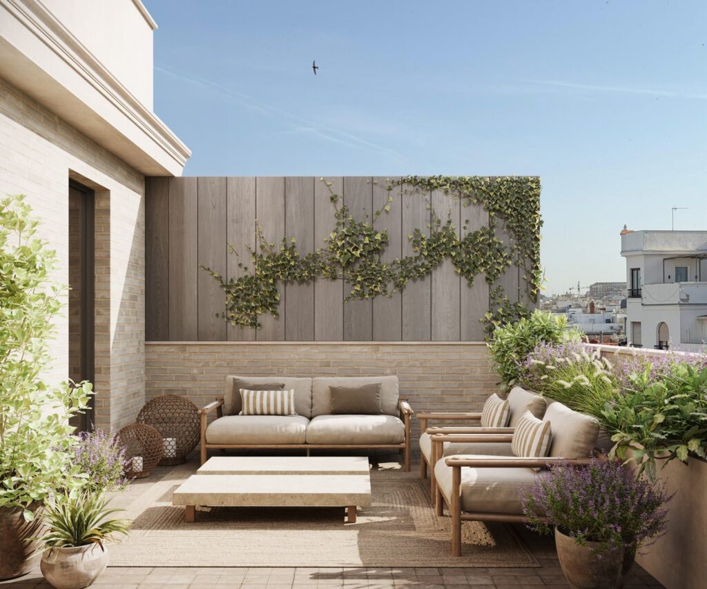 Ático con terraza en Menéndez Pelayo